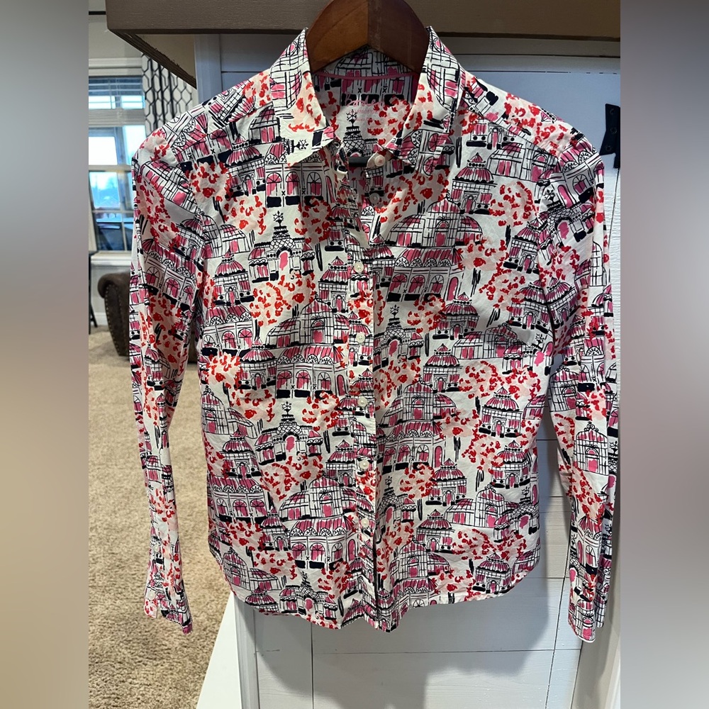 Boden The Classic Shirt 100% Cotton Button Down Blouse Womens. 1525